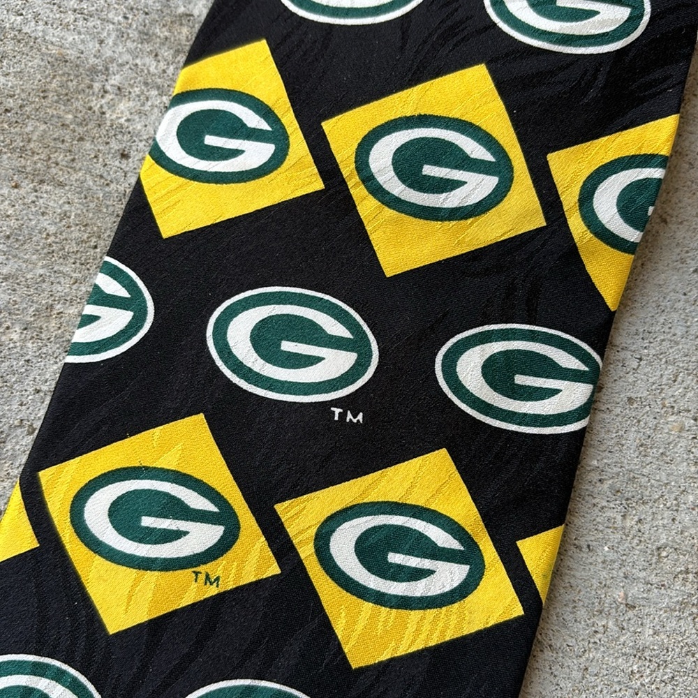 Ralph Marlin Vintage Green Bay Packers Tie
